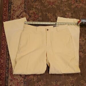 Vineyard Vines Men's Soft Yellow Corduroy Pants